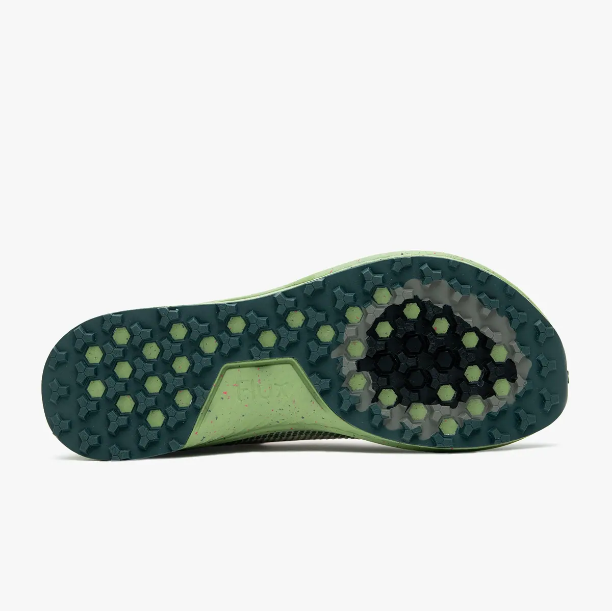 Босоногие кроссовки Flux Adapt Trail Runner — песочный и зелёный, фото 2