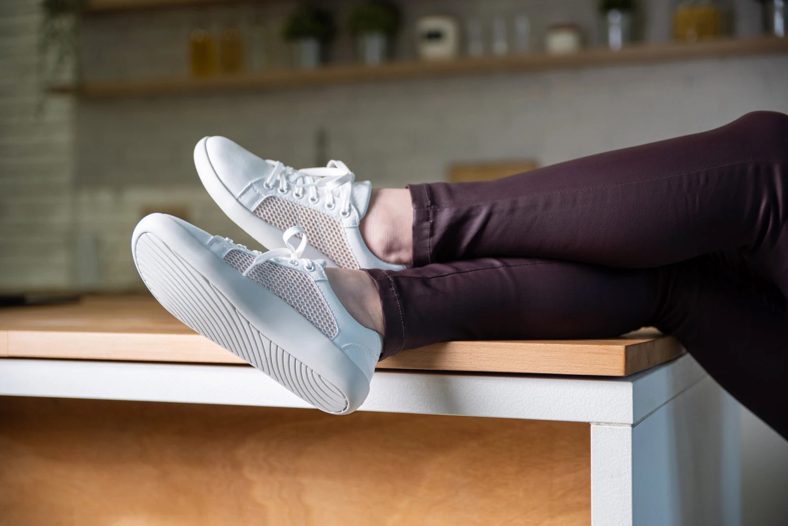 Кроссовки Ahinsa Pura Play Barefoot — блестящая сетка, фото 11