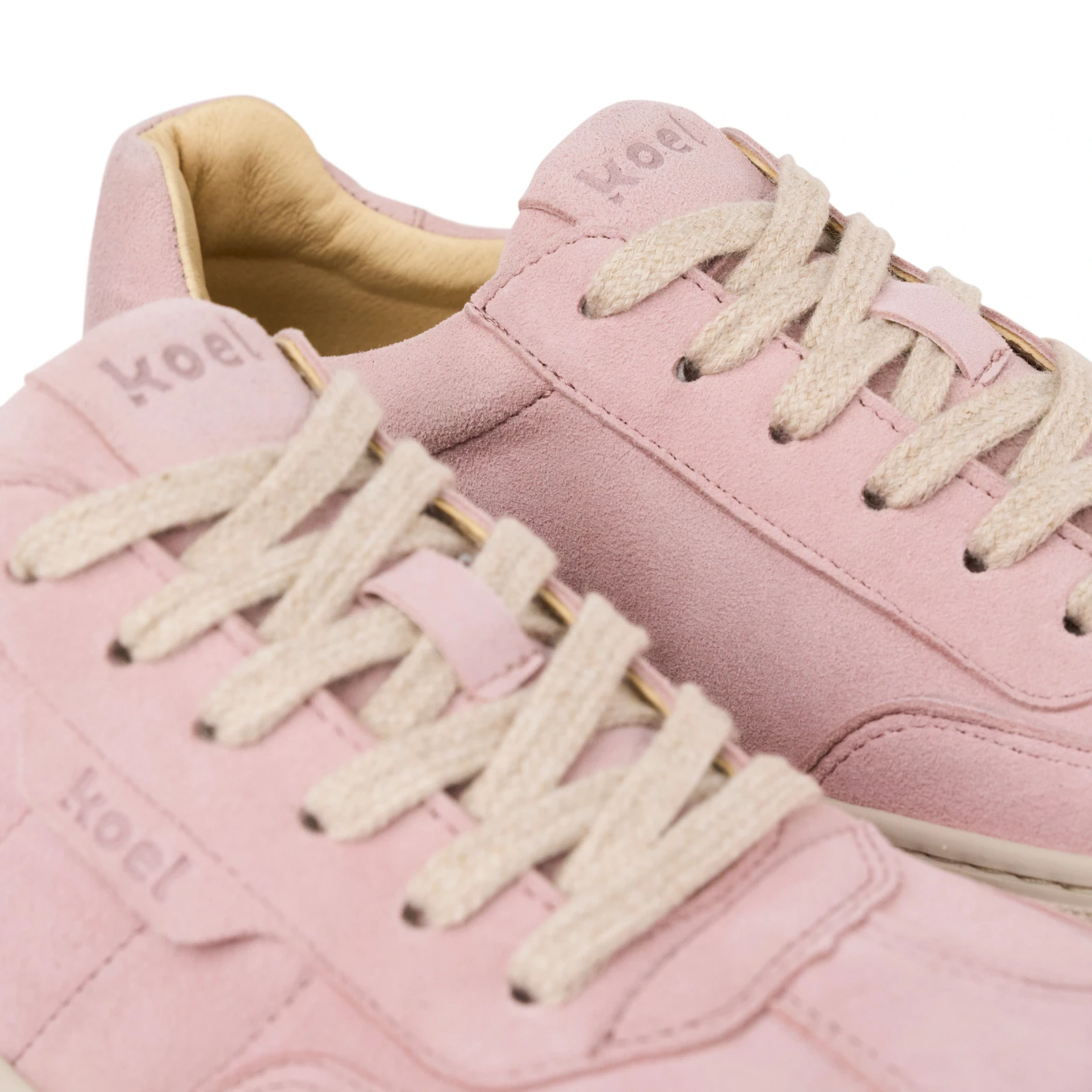 Кроссовки Koel HELENA Suede — пыльно-розовый, фото 4
