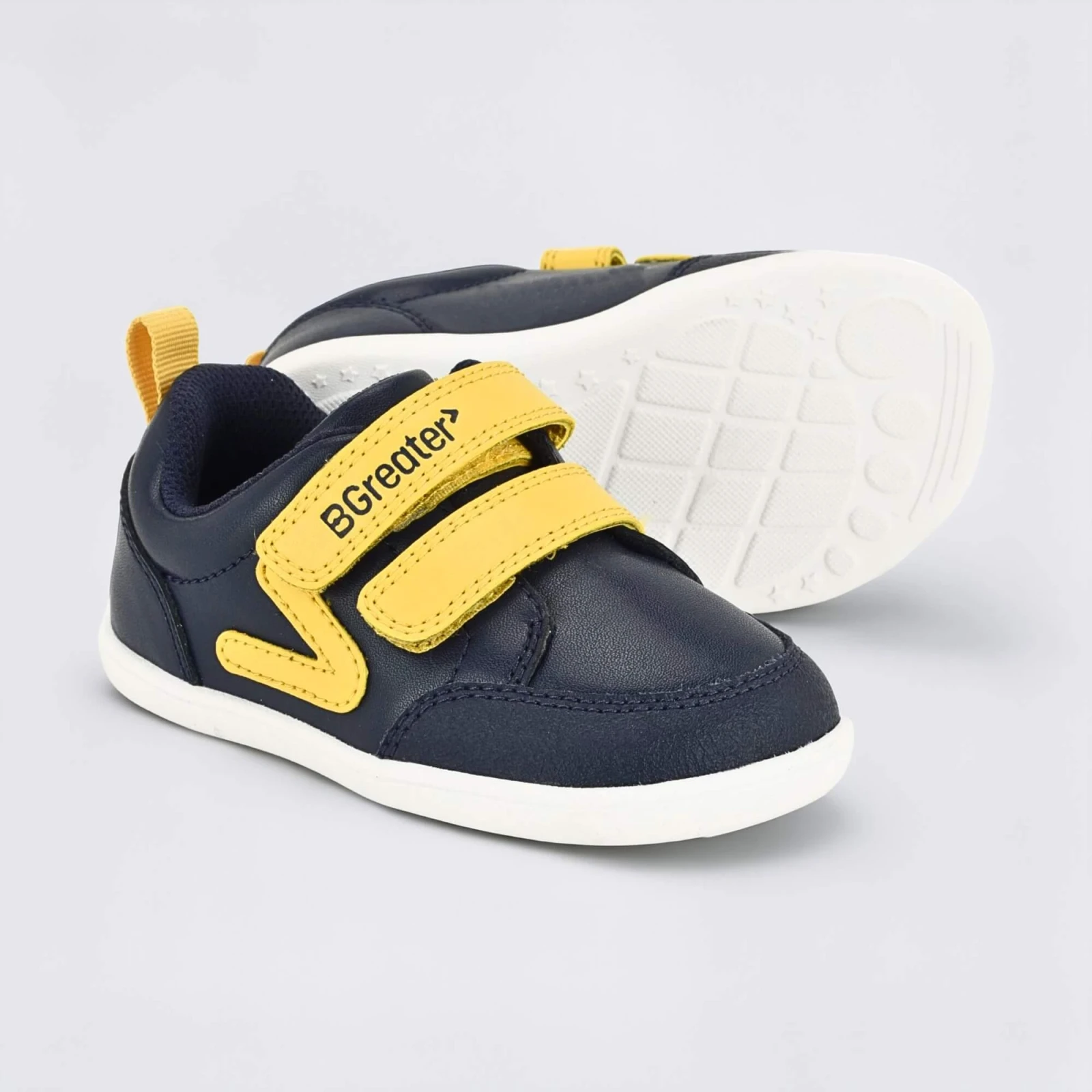 Обувь для первых шагов BGreater Edison — тёмно-синий с охристым, фото 11