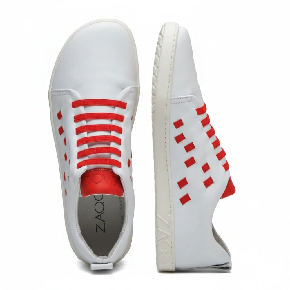 Кроссовки для женщин и мужчин ZAQQ STRAQ White (белый цвет), фото 3