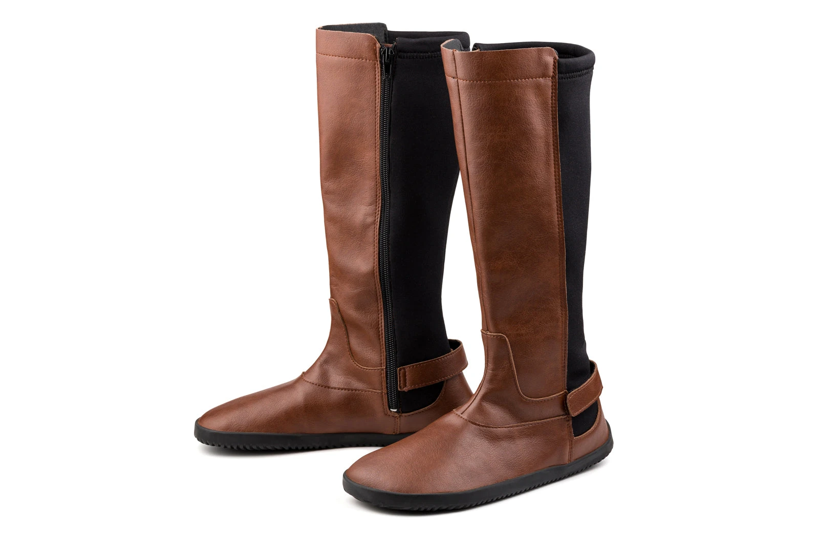 Высокие сапоги Ahinsa Barefoot — коричневый, фото 3