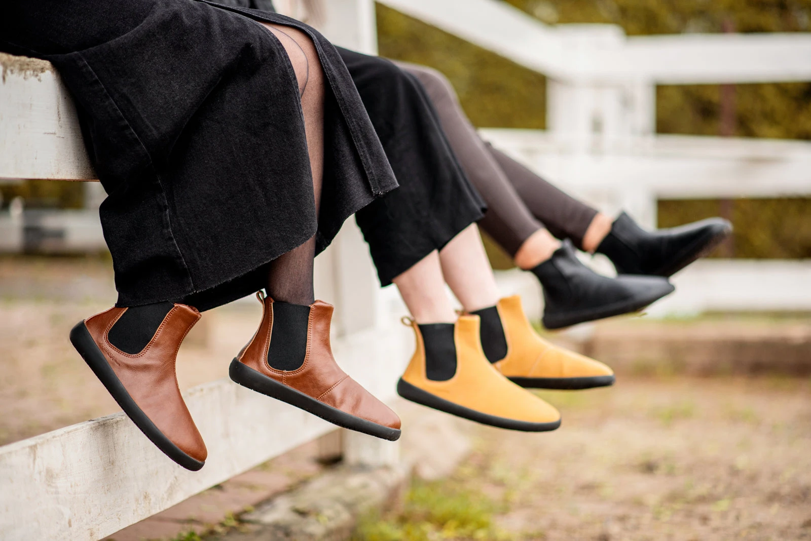 Ботинки Ahinsa Chelsea 2.0 Barefoot — горчичный, фото 15